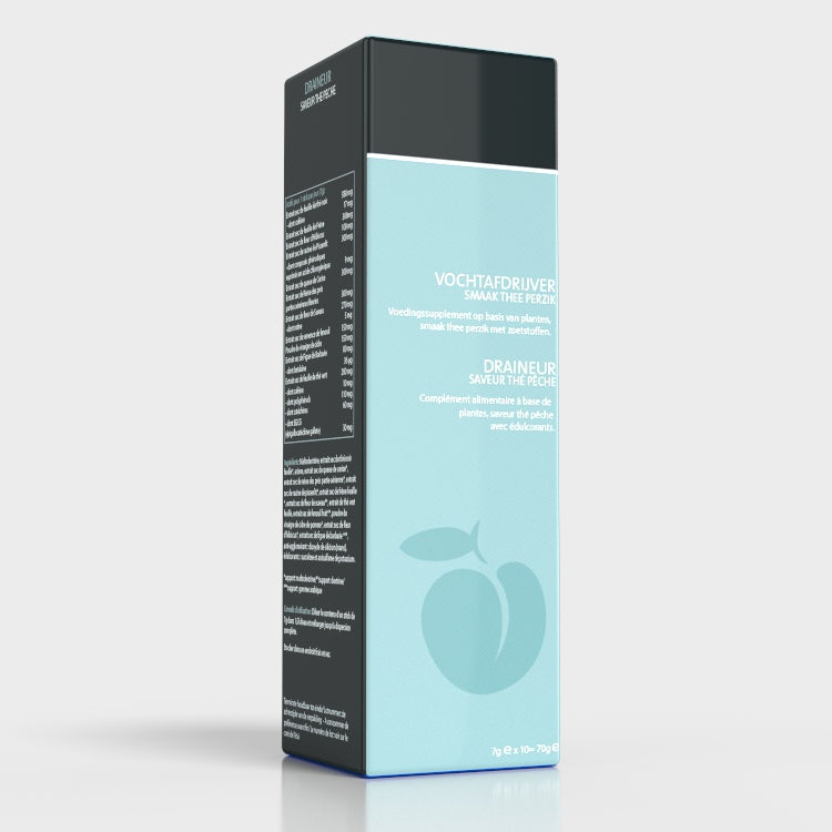 Vochtafdrijver Thee Perzik smaak (7g x 10 sticks) - Kyalin