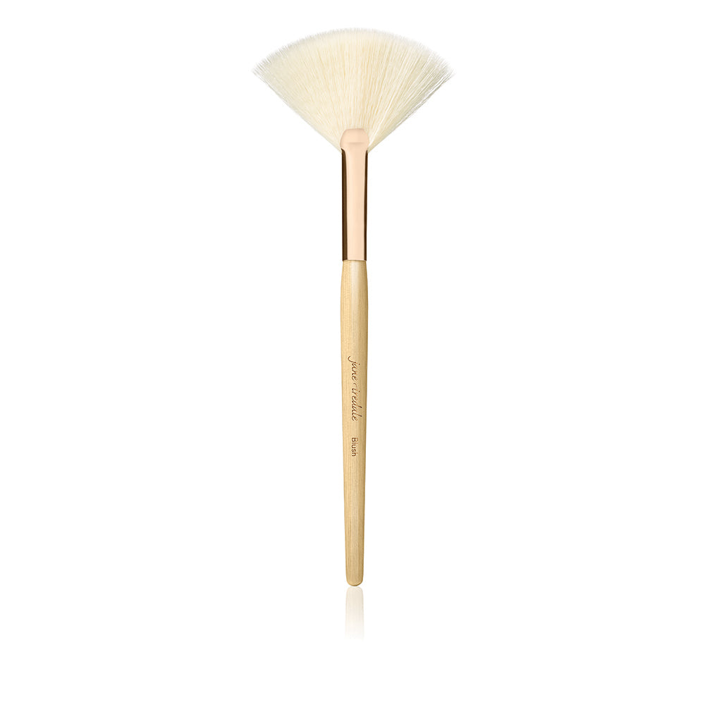 White Fan Blush Brush - Jane Iredale