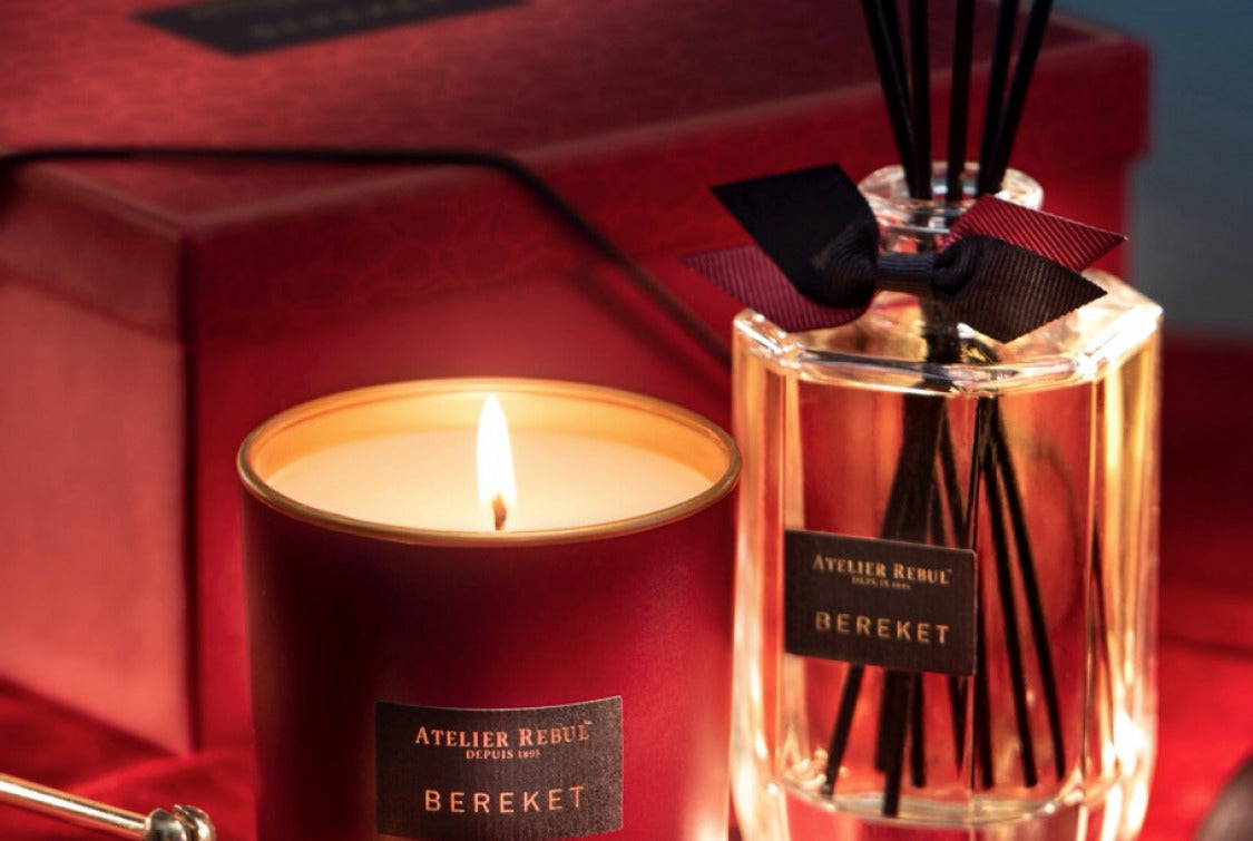 Atelier Rebul Bereket Geurstokjes en Geurkaars Geschenkset
