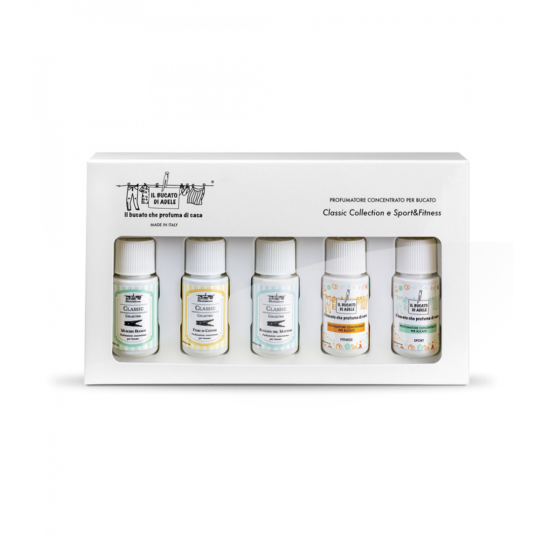 Il Bucato di Adele cadeauset 5x20ml Wasparfum