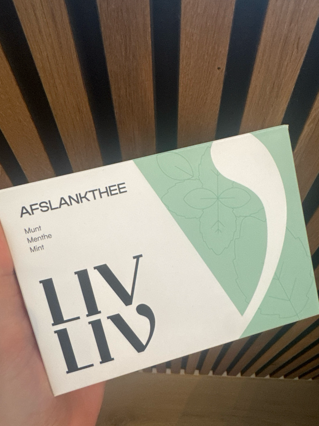 LIVLIV Reslim afslankthee munt