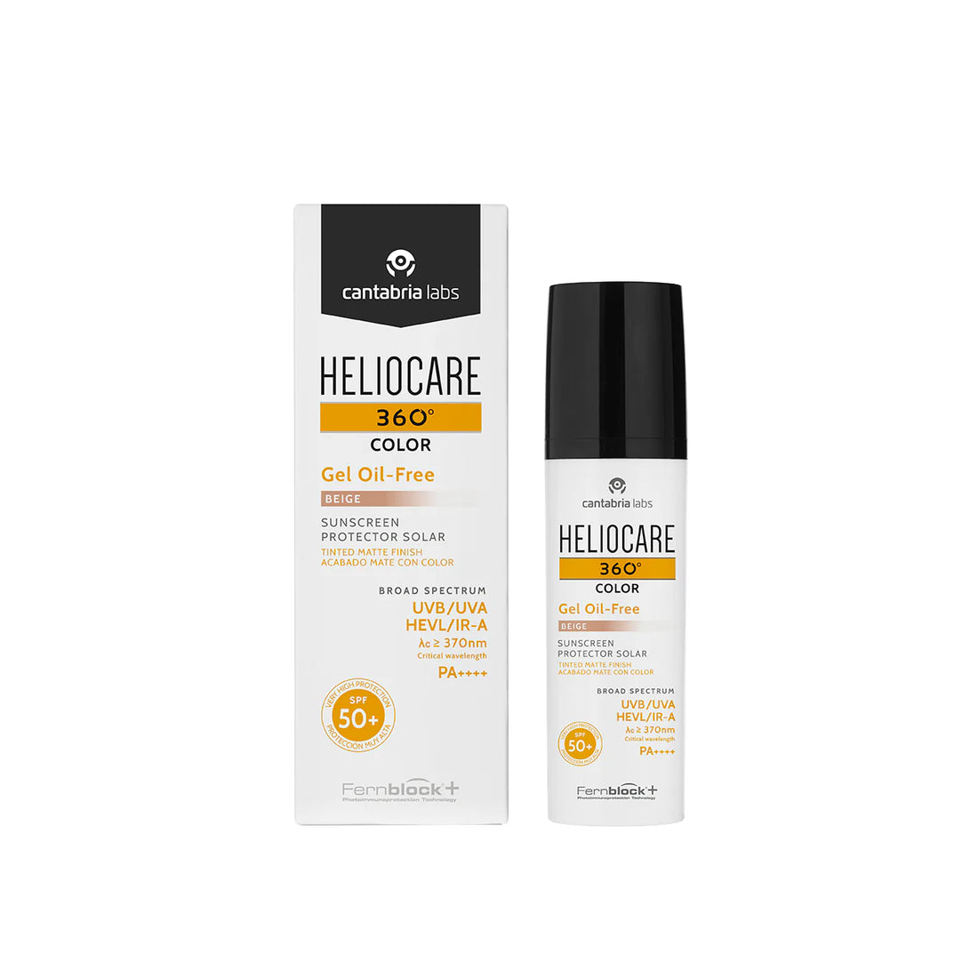 Heliocare 360° Gel oil free beige